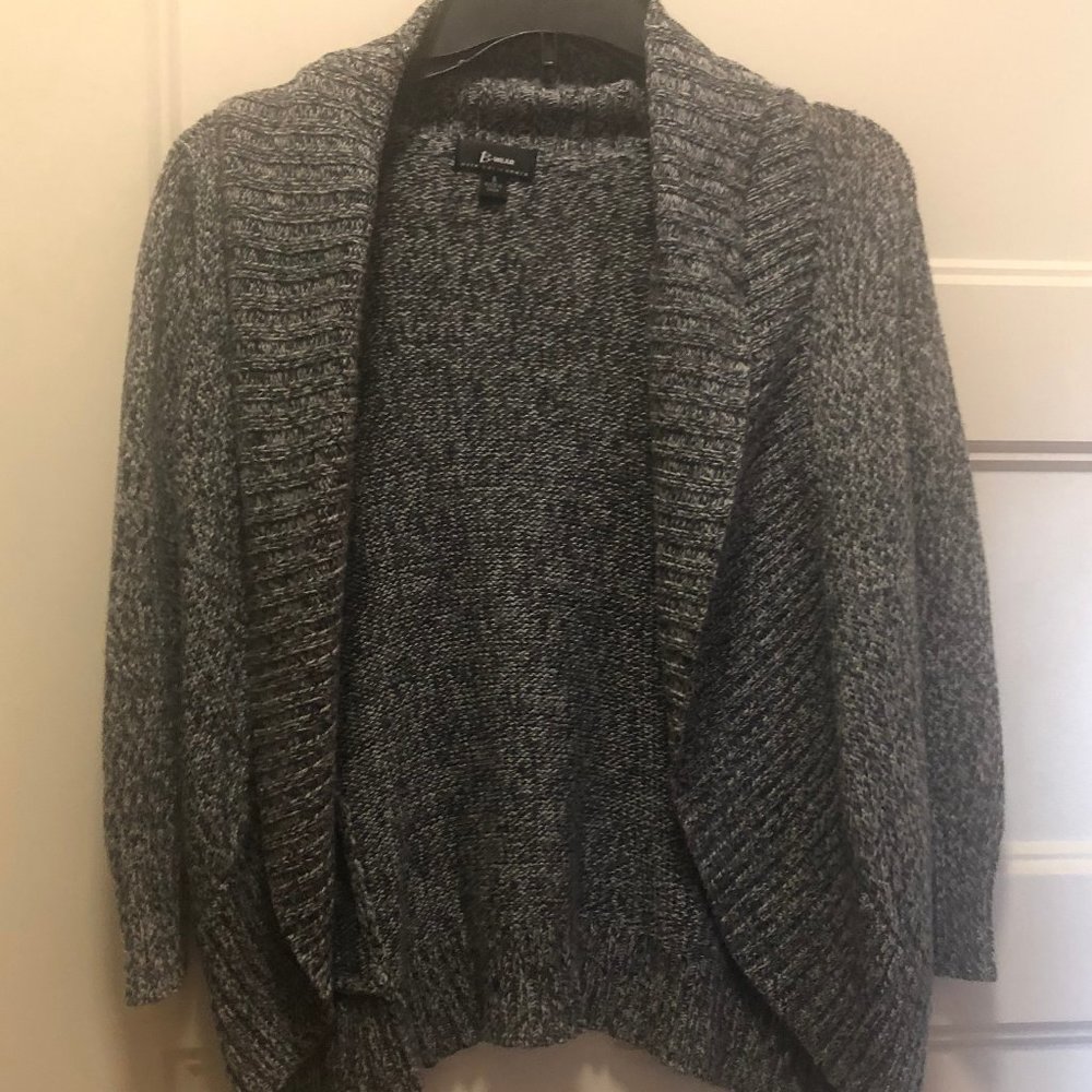 Grey Knit Cardigan